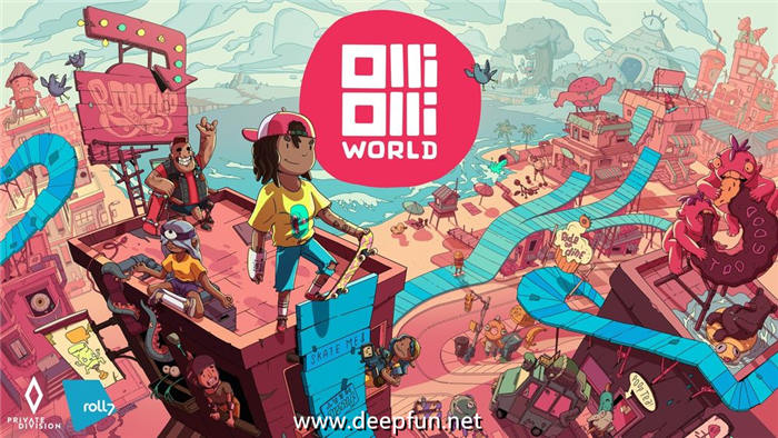 滑板动作游戏《OlliOlli》系列新作《欧利欧利世界》预计今年冬季问世 ...