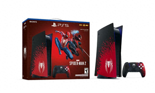 索尼PS5蜘蛛侠限量版套装开启预订，599.99美元