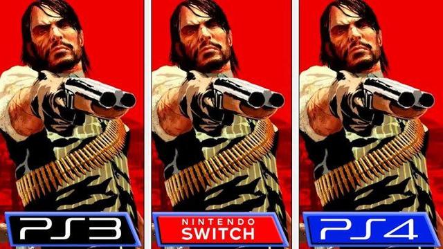 《荒野大镖客:救赎》Switch,PS4和PS3对比凸显令人印象深刻的版本