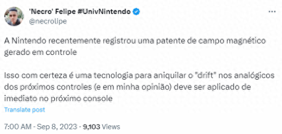 任天堂Switch2新爆料：内存为12GB 或有防漂移技术