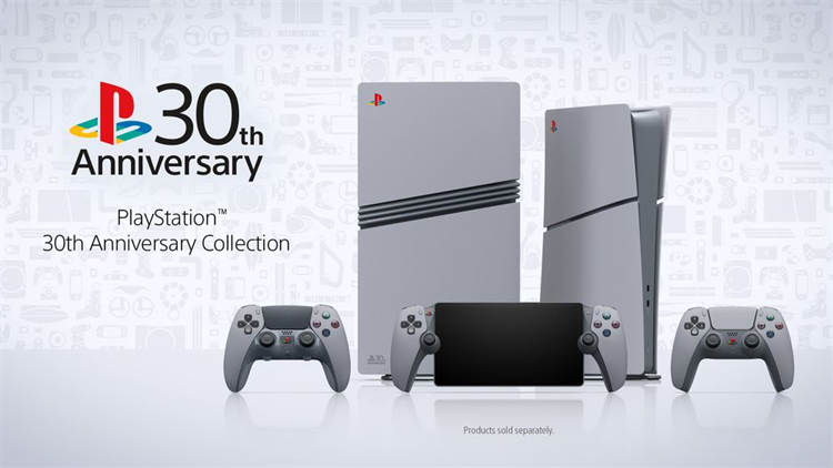 索尼发表PlayStation 30 周年纪念怀旧外观限量PS5 / PS5 Pro 主机与各式周边 ...