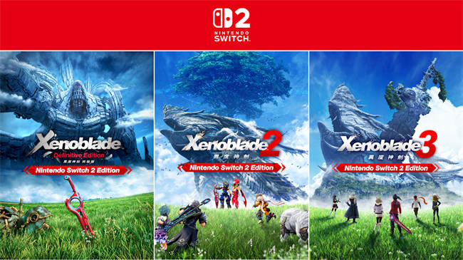 《异度神剑》系列三部作将推 Switch 2 版支援 60FPS 与 4K 分辨率 ...